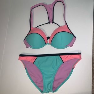 Color Block Bikini